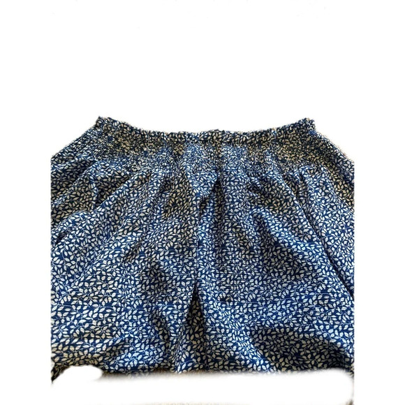 Royal Blue Medium Flowy Off the Shoulder Blouse​ - Picture 4 of 9